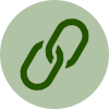 Links-Icon Icon: Verlinkungen in Pinegrow